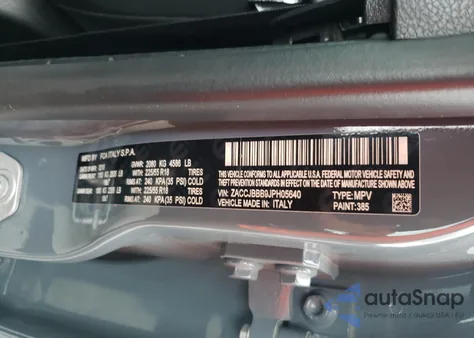 2018 Jeep Renegade Latitude from USA, damaged, VIN ZACCJBBB9JPH05640